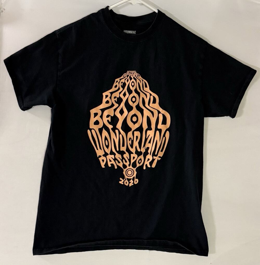 Insomniac Beyond Wonderland Passport 2020 Graphic Tee Size M USA A135